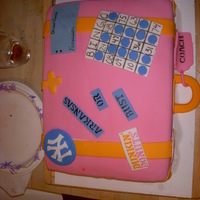 Suitcase Made this for my best friend's going away party.