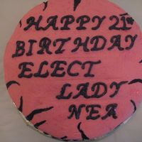 Strawberry Trinity Birthday Cake 