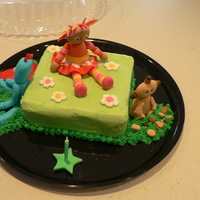 In The Night Garden For The Babys. I made this cake for my daughters friends, they are all turning one.These are my first fondant characters - from the kids TV show In the...