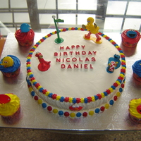 Sesame Street Cake 