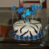 Zebra Print Cake 