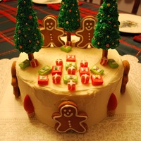 Christmas Cake For My Family 