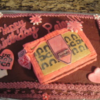 Coach Cake Decorated this cake under a time constraint of one hour, so i did the best i could with the time I had! Walllet didnt come out like i...