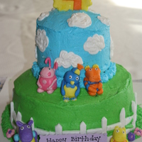 Backyardigans buttercream with mmf decorations