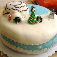 South Pole Fondant/ Modelling chocolate and royal icing!
