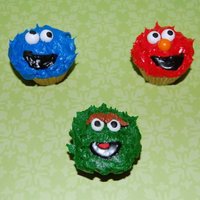 Sesame Street Cupcakes 