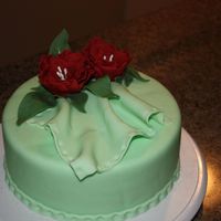 My First Fondant Cake! 
