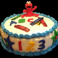 Elmo Cake 