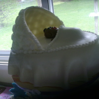 Bassinet bassinet cupcake tier topper