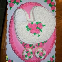 Baby Stroller Cake This was the first "Real" cake I made outside of class. Thought is turned out pretty good.