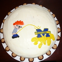 Osu Vs. Michigan Cake 