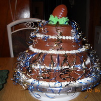 Superbowl Cake This was made for a Superbowl party at a pub.
