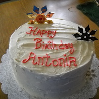 Karate Cake Red Velvet with cream cheese