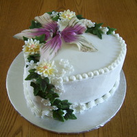 Arlene's Cake White cake with a lemon curd filling. I made this to bring to my ex-mother-in-laws home. We are catching up on old times and we can't...