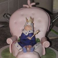 Queen For The Day Surprise birthday cake for my mom. Based on one seen in a book. And BTW, it travelled nearly 600 miles for the surprise party. There were a...