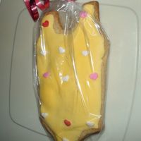 Girls Bathing Suit NFSC w/ ri, decorated by my 7yr dd. for her class, girls got suits & boys got surfboards.