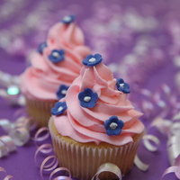 Blue On Pink Tried different 1M swirls