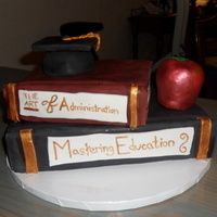 Masters In Education Grad Cake 