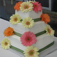 Gerber Daisy Wedding Cake Gerber daisy wedding cake