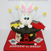 Magic Cake For a boy having a magic-themed birthday. Cake is red velvet.