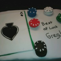 Poker Cake 