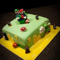 Super Mario Super Mario birthday cake