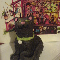Where Is My Whiskas? First time figure with homemade fondant. :) My cat was the modell.
