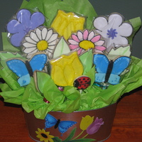 1St Cookie Bouquet NFSC with Royal Icing