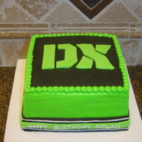 Nolan's 7Th Birthday My next door neighbor's boys are huge wrestling fans...this is the logo of one of Nolan's faves! Buttercream with my 1st attempt...