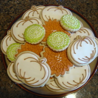 Fall Cookies Inspired by sarah0418. Thank You!! My 1st attempt at RI & Sugar Cookies...I am excited to try again...think I can be a little cleaner...
