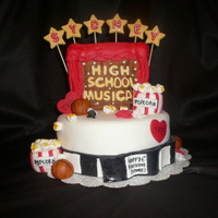 High School Musical 6Th Bday Cake I did this cake for a little girl's 6th birthday. Her name is Sydney and she is in love with HSM and the main character Troy. Its a...