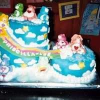 Care Bear Cake 3Rd Birthday 