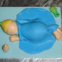 Sleeping Baby Topper 