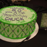 15" 3-Layer Round design mimics the invitations