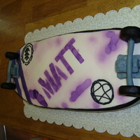 Skateboard Cake 