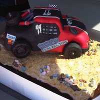 Ballistic Bjs Race Truck Cake 