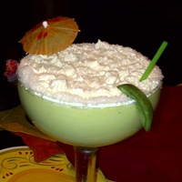 Margarita Birthday Cake I asked my son what kind of cake he wanted...a margarita flavored one. I reduced and used margarite mix instead of milk in the buttercream...