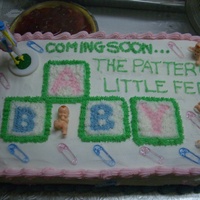 Baby Shower Cake 205 