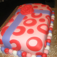 My Cake Enjoy! :) its my first one so yeah.. im proud :D:D:D