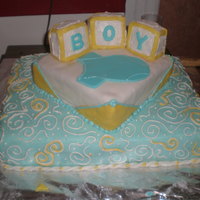 Baby Boy This was my baby shower cake. It was the first cake I ever really spent time to design and decorate. It was also the first time I ever used...