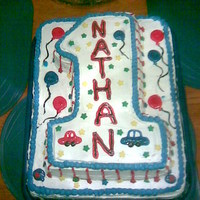 1St Birthday This was for my nephew's first Birthday.