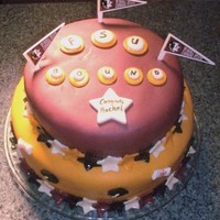 Rachel's Fsu Graduation Cake I made this cake for my neice's high school graduation party. She was excited to leave for college in a couple weeks, so I made her a...