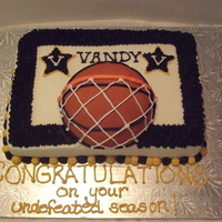 Basketball Cake 