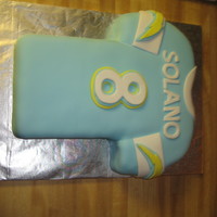 San Diego Chargers Jersey Cake 