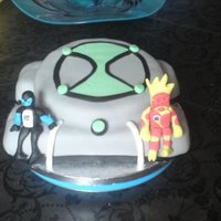 Another Ben 10 Cake 