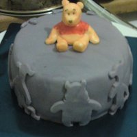 Winnie The Pooh wanted a more grown up looking winnie cake for my 13yr old niece, i think i achived it, hope yu like,