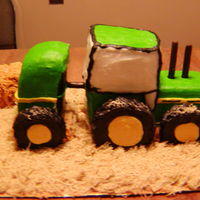 She Thinks My Tractor's Sexy A 3D hay baler tractor for a 4 year old farm lovin boy!