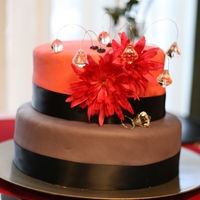 Pink And Purple Two Tier 