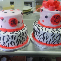 Pink Zebra buttercream