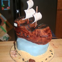 Pirate Birthday Cake 